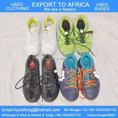 China Factory supply high grade second hand shoes factory supply clean men's used shoes directly used sports shoes export for Africa for sale