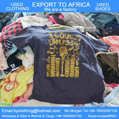 China Cotton cheap used clothes in bales for sale for sale