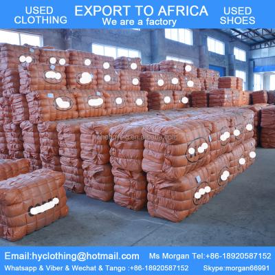 China All Kinds of Materials Africa Wholesale Clean Recycling 100kg Style Used Guangdong Clothing for sale