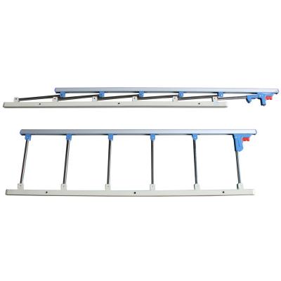 China Hospital Bed Hospital Bed Parts Aluminum Bedside Rail For Hospital Beds Hospital Furniture Accessories for sale