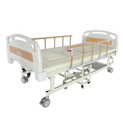 China Factory Wholesale Foldable 5 Function Hospital Nursing Bed Wheelchair Care Smart Bed for sale