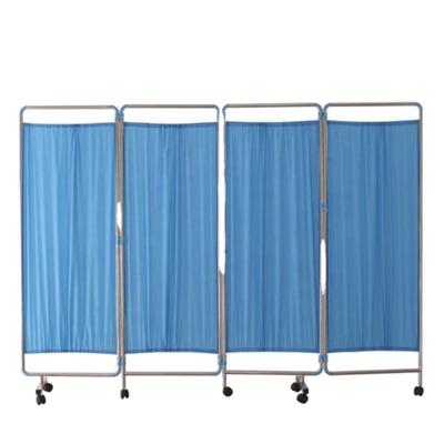 China 2022 Easy New Design Factory Price Different Color Folding Ward Screen For Hospital for sale