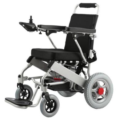 China portable economic folding handicapped electric wheelchair metal price for sale