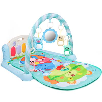 China Infant Baby Activity Gym Toy Play Mat Baby Educational Fitness Multifunctional Frame Gym Mat for sale