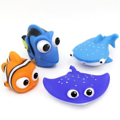 China New Products Hot Toy Bath Turtle Fish Turtle Cute Animals Clown Soft Gel Shower Game Water Spray Bath Toys Children Cartoon Kids for sale