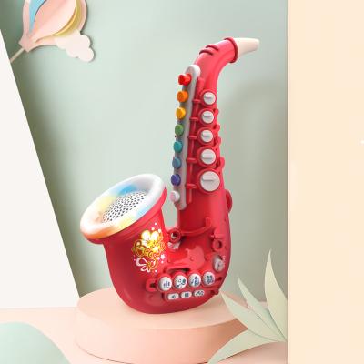 China Hot Selling Built-in Speaker Can Play Toys Music Bass Kids Can Ensemble Clarinet Toys for sale