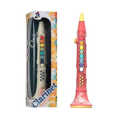 China 2020 new built-in speaker children's wind instruments clarinet musical instrument playable toys for sale