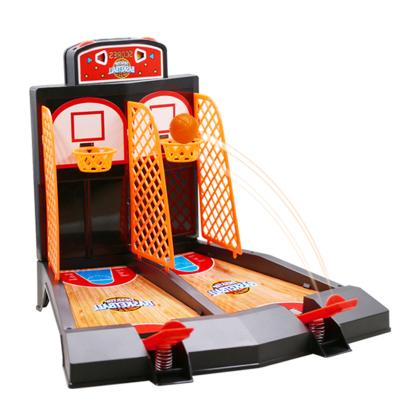 China PP Cotton 2 Players Mini Basketball Game Table Game Toys Kids Finger Kick On The Basketball Court Shooting Desk Gift For Kids for sale