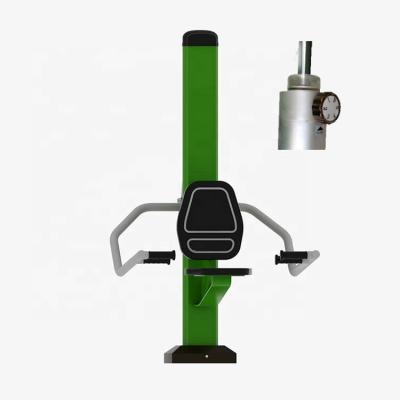 China Public Park Resort Hydraulic Power Training Outdoor Open Gym Fitness Street Workout Exercise Machine Triceps Press For Sale for sale