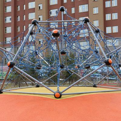 China Children Climbing Color Rope Net Customized Children's Big Size Rope Net Game Outdoor Sports Climbing Frame Playground Equipment for sale