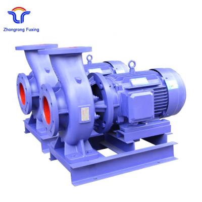 China World Water Solutions Developing Shandong Zhongrong Fuxing ISW Electric Water Pumps Motor Stage3 Single Pipeline Centrifugal Water Pump for sale