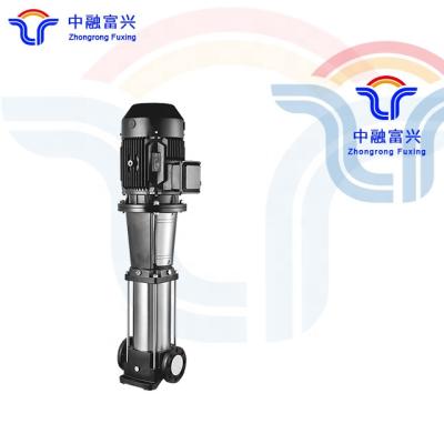 China Other Shandong Zhongrong Fuxing Stainless Steel Pump Water Pump Vertical Multistage Electric High Pressure for sale