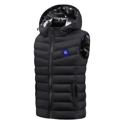 China QUICK DRY Men's Vests winter outdoor USB heated vest jackets 5 areas Control Temperature USB Charging heated electric vests women clothing for sale