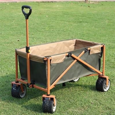 China Outdoor Camping Hot Shopping Beach Vendor Folding Beach Cart For Storage for sale