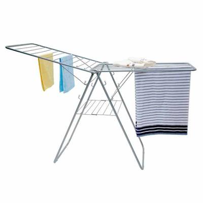 China Folding Heavy Duty Balcony Drying Clothes Rack Hanger Rack for sale