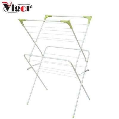 China Modern Clothes Drying Rack Stainless Steel Indoor Outdoor Folding Clothes Rack for sale