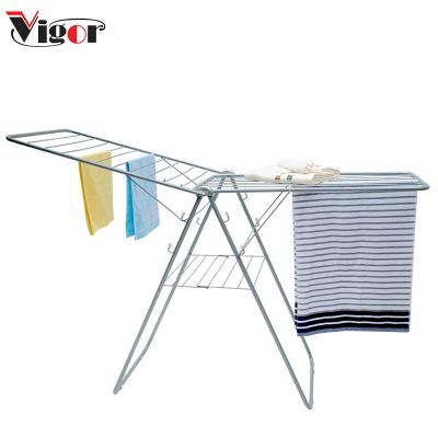 China Modern Custom Outdoor Clothes Drying Laundry Rack Folding Clothes Drying Rack for sale