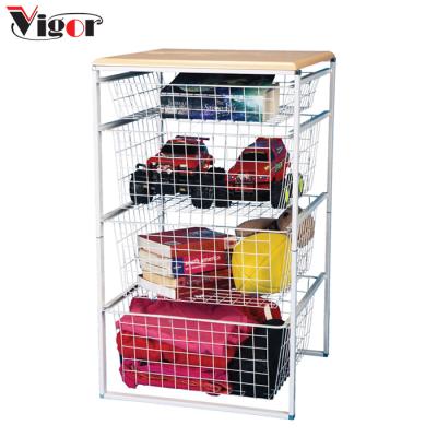 China Wholesale Hot Sales Kitchen Trolleys Stocked Storage Rack Vegetable Racks for sale