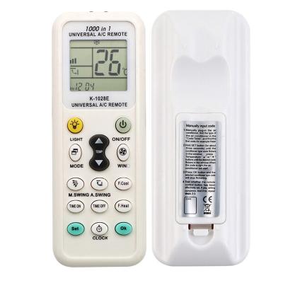 China Use for Air Conditioner New 1000 in 1 K-1028E GAXEVER Universal AC Controller Digital LCD Remote Control Use for Air Conditioner for sale