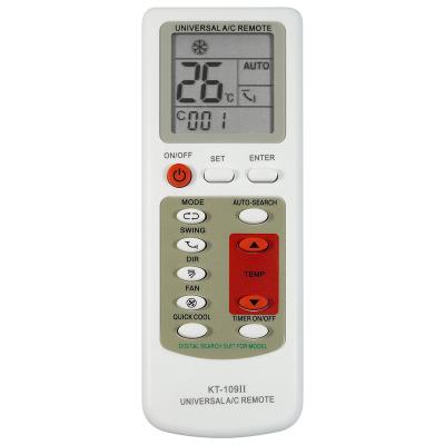 China Use for Air Conditioner KT-109II AC Remote Control Universal Replacement KT 109II Use for Air Conditioner LCD Display with Base for sale