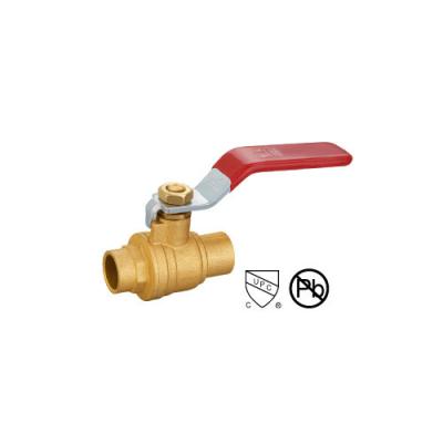 China solder ball valve Brass Ball Valve with Forged Two-Piece Body Full Port 1/4 rdquo -2 rdquo 600WOG 150WSP for sale