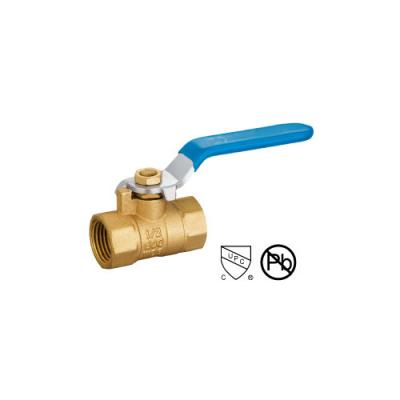 China LT-106 thread ball valve Brass Ball Valve with Forged Two-Piece Body with female threaded WOG for sale