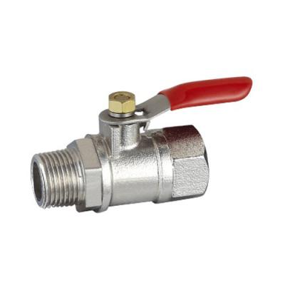 China Original SS Male Brass Mini Ball Valve Threaded For Water Oil Gas for sale