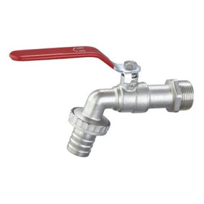 China LT-2002B  Water Bibcock Ball Valve With Brass / Zinc Body And PVC Filter Rubber Gasket for sale