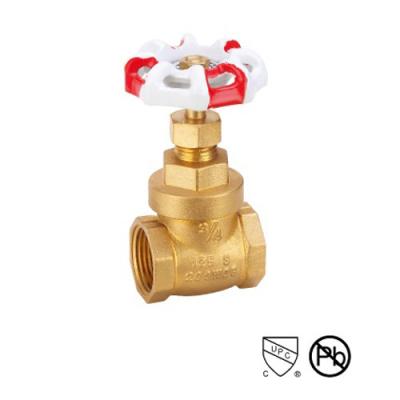 China Female Threaded Brass Gate Valve 3 Inch General 4 Inch Brass Gate Valve for sale