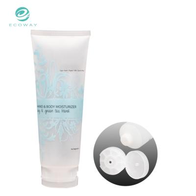 China Eco - Friendly Biodegradable Custom Body Lotion Tube Cosmetic Packaging Plastic Cosmetic Tube for sale