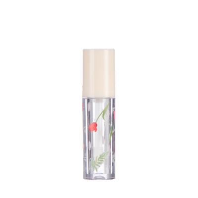 China 2019 New OEM Lip Gloss Container Lip Gloss Container Empty Bamboo Design Eco-friendly Empty Tube Gloss Tubes for sale