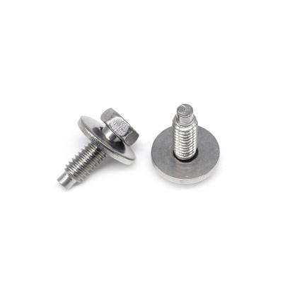 China Custom Pan High Quality Hexagon Screws With Washers Hexagon Bolts, Washers Screws for sale