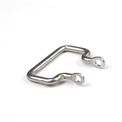 China High Quality Custom Spiral Hose Clamp, Stainless Steel Handle Stainless Steel Spring Hook for sale