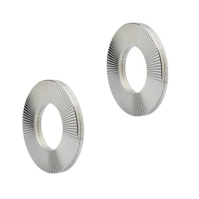 China High Quality Custom Stainless Steel Gray Alloy Steel Flat Washers External Teeth Wedge Lock Washer Hot Dipped Galvanized Gasket for sale