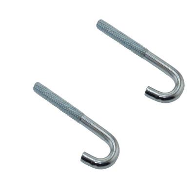 China Heavy Industry China Factory Wholesale High Quality OEM Customized Stainless Steel 1/4-20 x 1.5 Inch Galvanized J Hook for sale