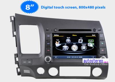 China Multimedia Honda Sat Nav DVD for Honda Civic Stereo GPS Navigation Headunit DVD Autoradio System for sale