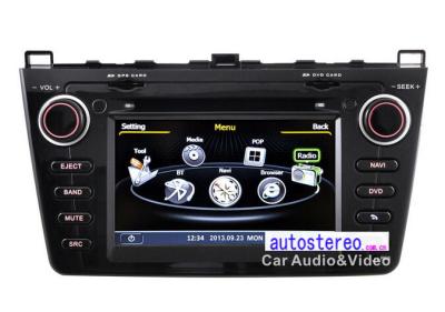 China 3G WIFI Sat Nav WinCE 6.0 Japanese Car Stereo for Mazda 6 Atenza 2008 - 2012 7'' Three Zone for sale