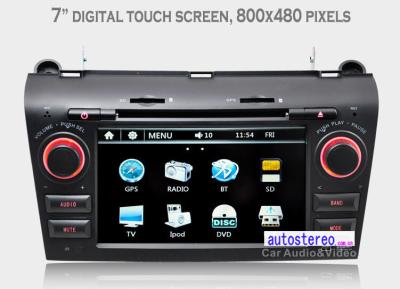 China Japanisches Auto-Stereoauto-Stereolithographie für Mazda 3 Kopfeinheit Multimedia GPS-Navigation Navi Mazda3 Radio-DVD zu verkaufen