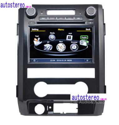 China Sistema de navegación automotriz del coche de las multimedias para el DVD estéreo de Satnav de la unidad de la cabeza de Ford F150 GPS en venta