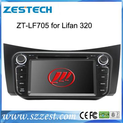 China ZESTECH wholesale 2 din touch sreen gps car sat nav Lifan 320 car dvd gps navigation satnav for sale