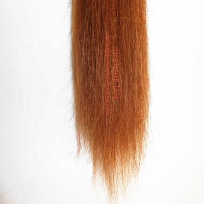 China Natural Western English Faux Horse Tail Tapered Or Blunt Cut With Real Horse Hair With Hunter's Curl In 36 Inches 2 Pounds Long for sale