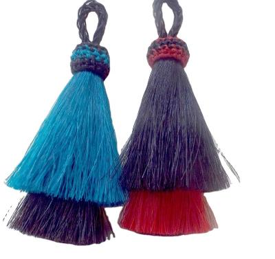 China All Styles Wholesale Neutral Color Horse Hair Tassel For Necklace Jewelry for sale