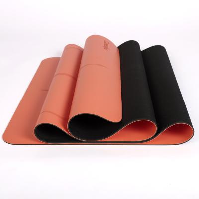 China Fitness Center Non-Slip Waterproof Beach Use Custom Natural Rubber Yoga Mat for sale