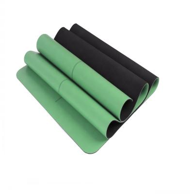 China Comfortable Eco Friendly Anti Slip Premium Yoga Mat With Private Label Attached for sale