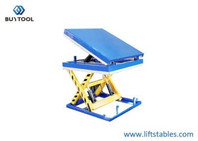 China 1300x850mm Warehouse Stationary Lift Table With Tilt Cargo Lifting for sale