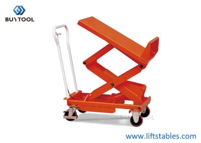 China 881lbs 400kg Mobile Lift And Tilt Table Trolley 830x520mm for sale