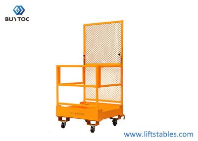 China Alloy Steel Q235 Buildings Fold Down Forklift Maintenance Platform 300kg for sale