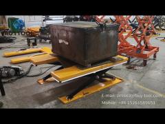 Low Profile Electric Scissor Lift Table For Pallets