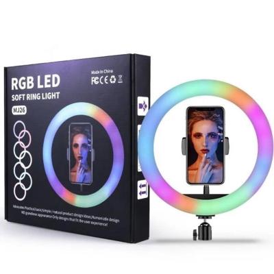 China ABS+PC 6 8 10 12 14 18 Inch Selfie Ring Light LED Ring Light Tripod Photographic Stand for sale