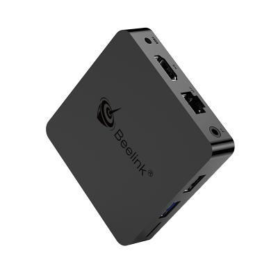 China Hot Support Dual OS GT1 Mini S905X2 Set Top TV Box DDR4 4G 64G For Android 8.1 wifi 2.4G/5.8G 4K*2K Beelink TV BOX for sale